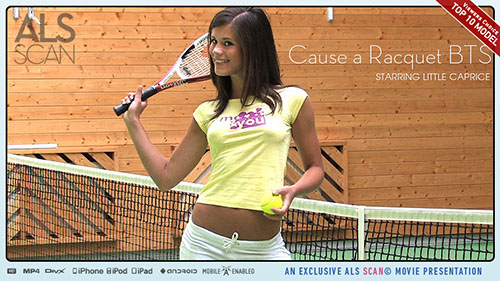 Little Caprice "Cause a Racquet BTS"