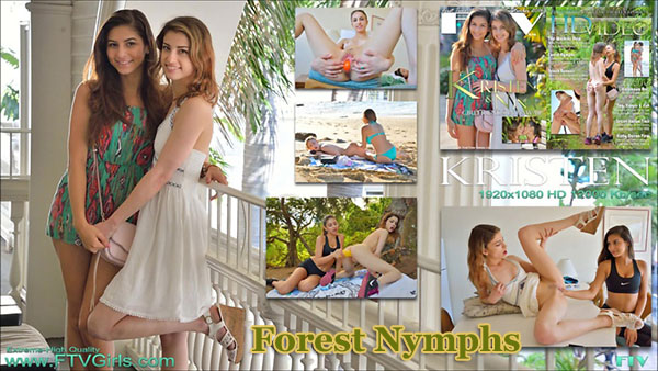 Kristen  & Nina "Forest Nymphs"