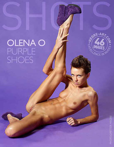 Olena O "Purple Shoes"